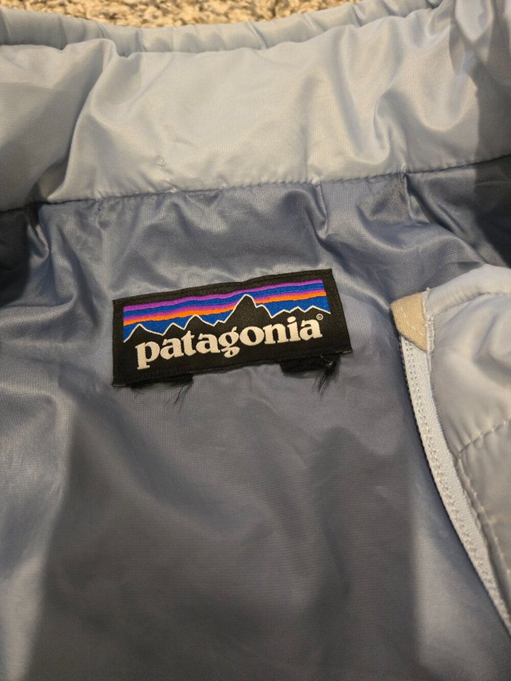 Patagonia Nano Puff Jacket Light Current Blue XL - Picture 2 of 5